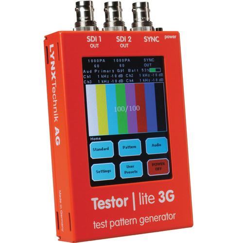 Lynx Technik AG PTG 1802 Testor | lite 3G-SDI Test Pattern Generator
